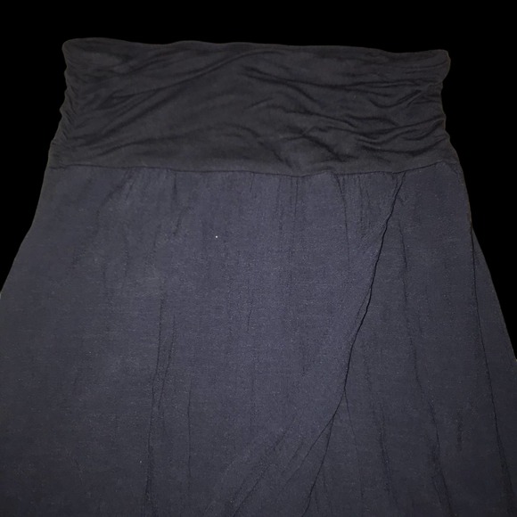 C EST 1946 Navy Maxi Skirt  SZ S - Picture 5 of 10